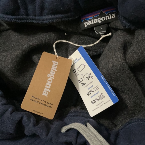 NEW! Patagonia Women's P-6 Label Uprisal Sweatpants - Picture 8 of 9